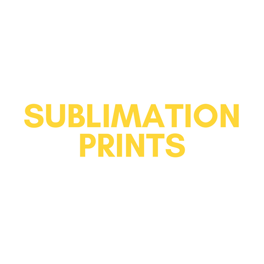 Custom Sublimation Print 8.5 x 11