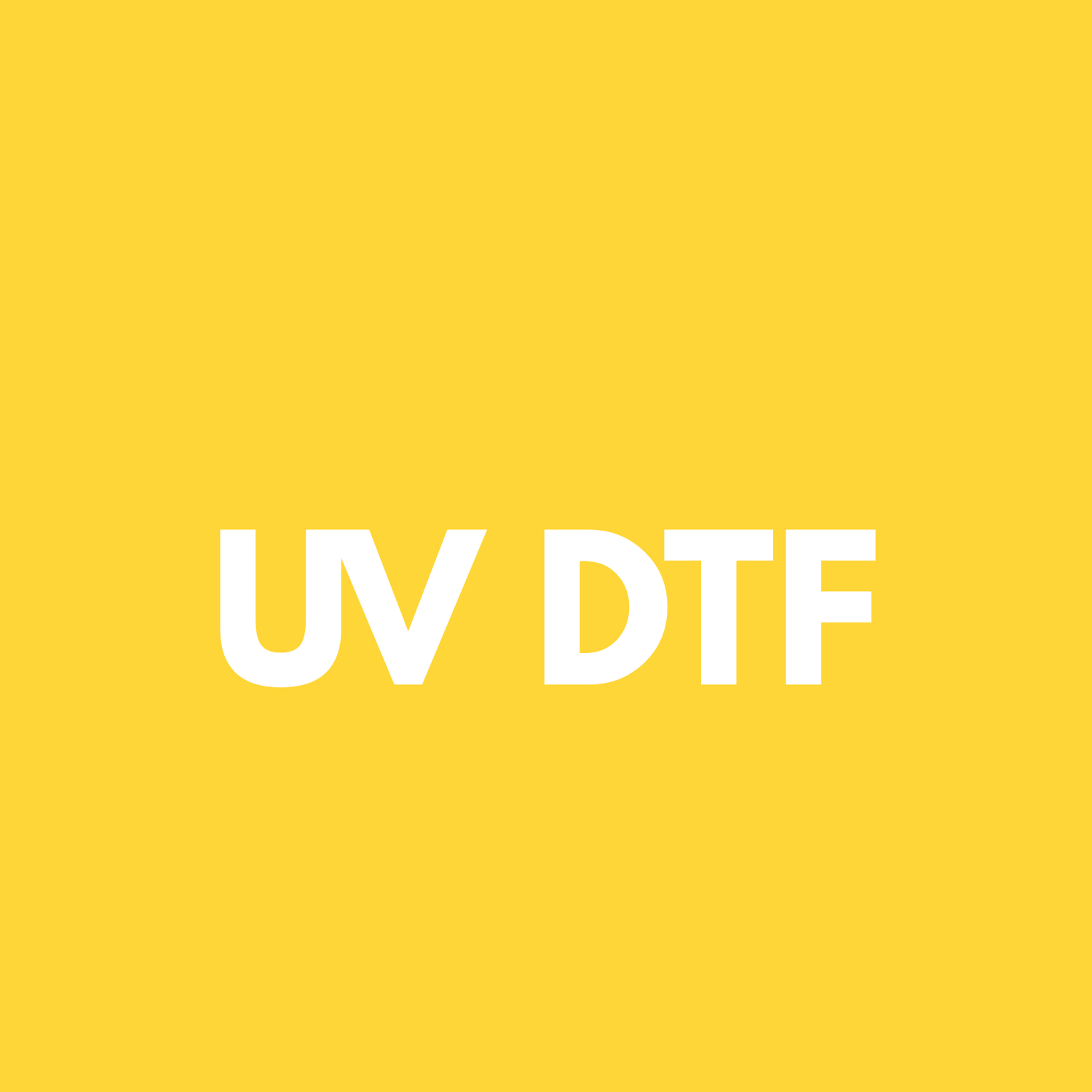 UV DTF