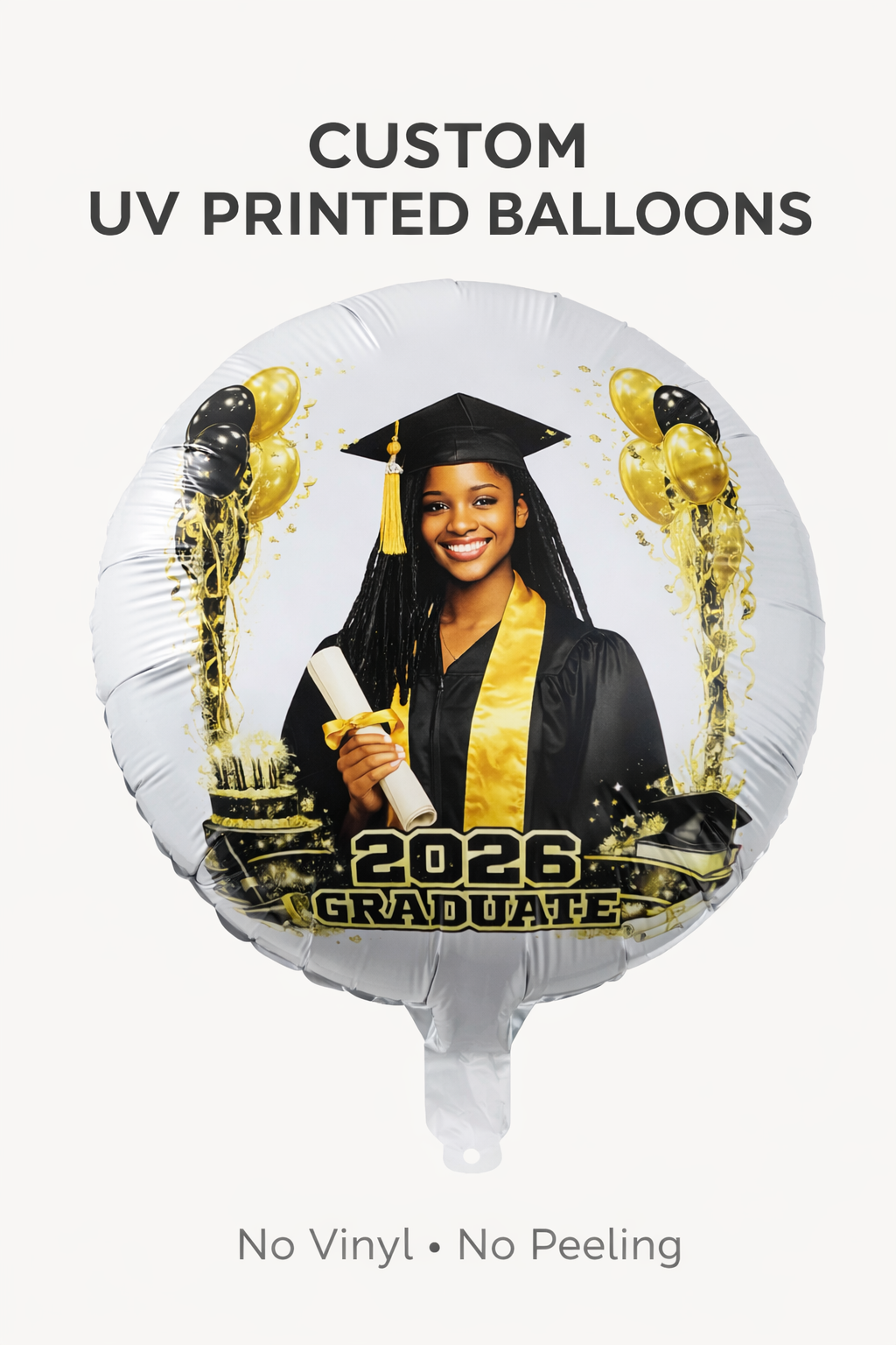 WHOLESALE Custom UV Printed Balloons | 18” Personalized Event & Photo Balloons