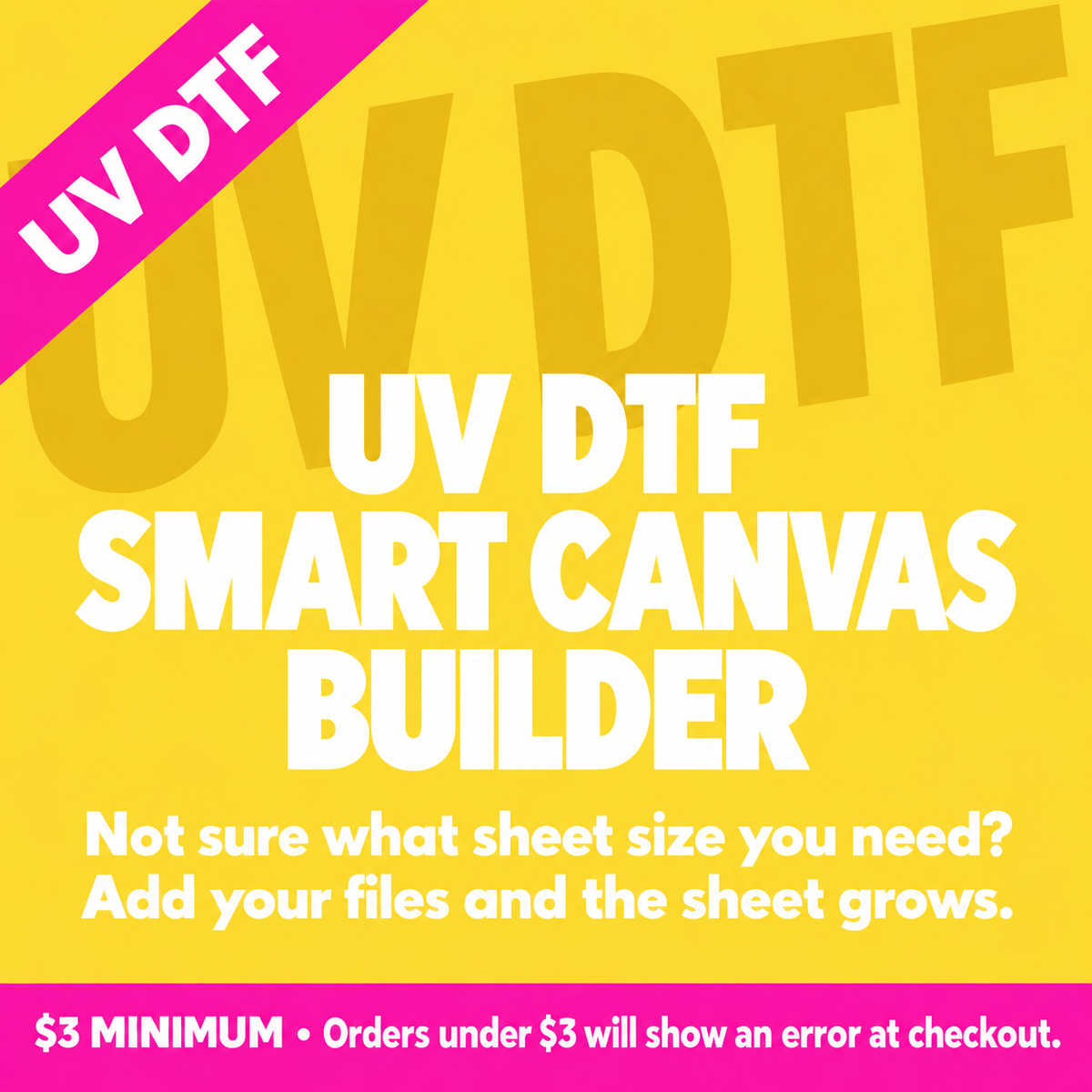 Smart UV DTF Gang Sheet Builder