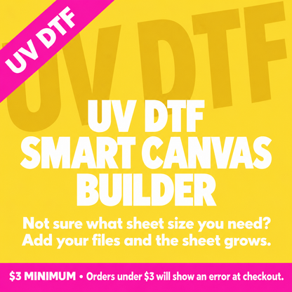Smart UV DTF Gang Sheet Builder