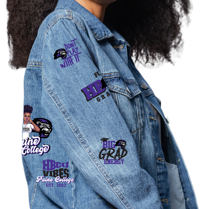 Patches for Jackets| Patch Party| Patch Kit| Patches Iron On| DTF Patches| Ready to Press DTF| Patches HBCU| HBCU|Paine College Patches
