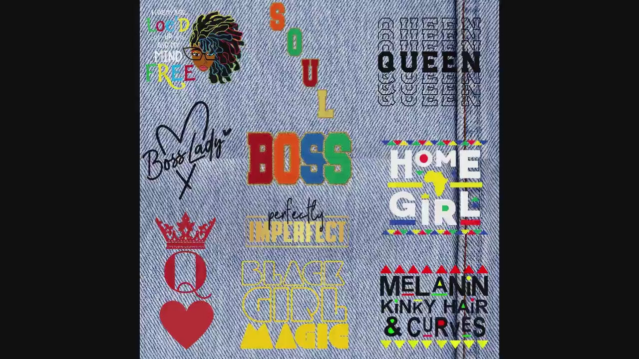 Patches for Jackets| Patch Party| Patch Kit| Patches Iron On| DTF Patches| Ready to Press DTF| Patches Black Girl| AKA |Sorority Patch|