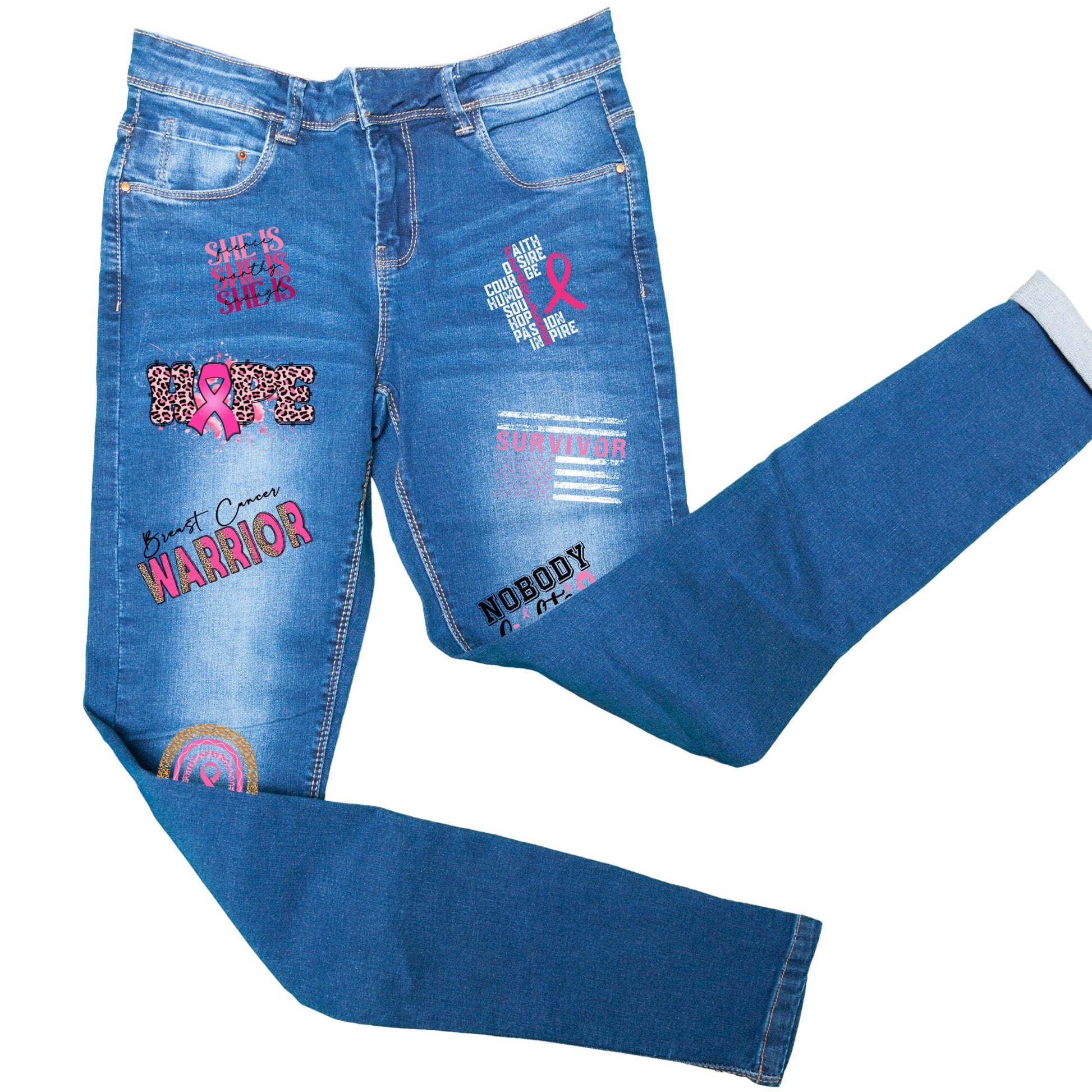 Patches for Jackets| Patch Party| Patch Kit| Iron On| DTF| Ready to Press DTF| Patches Breast Cancer Awareness| Cancer Warrior| Pink Patch