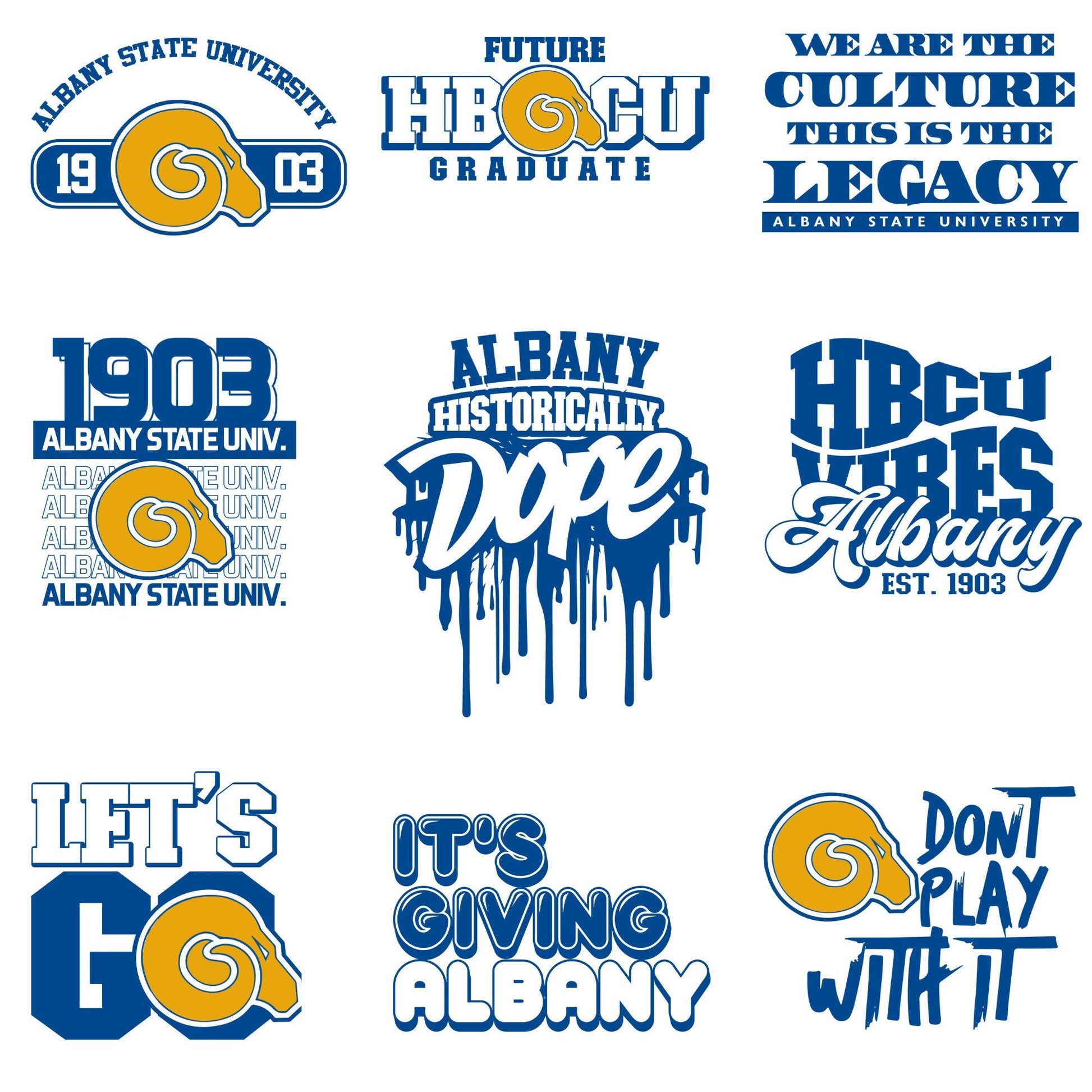 Patches for Jackets| Patch Party| Patch Kit| Patches Iron On| DTF Patches| Ready to Press DTF| Patches HBCU| Albany State| Jean Patches